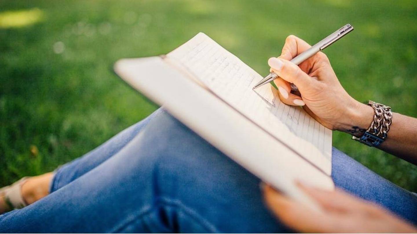 Keep a journal and monitor how you feel Keep a journal and monitor how you feel