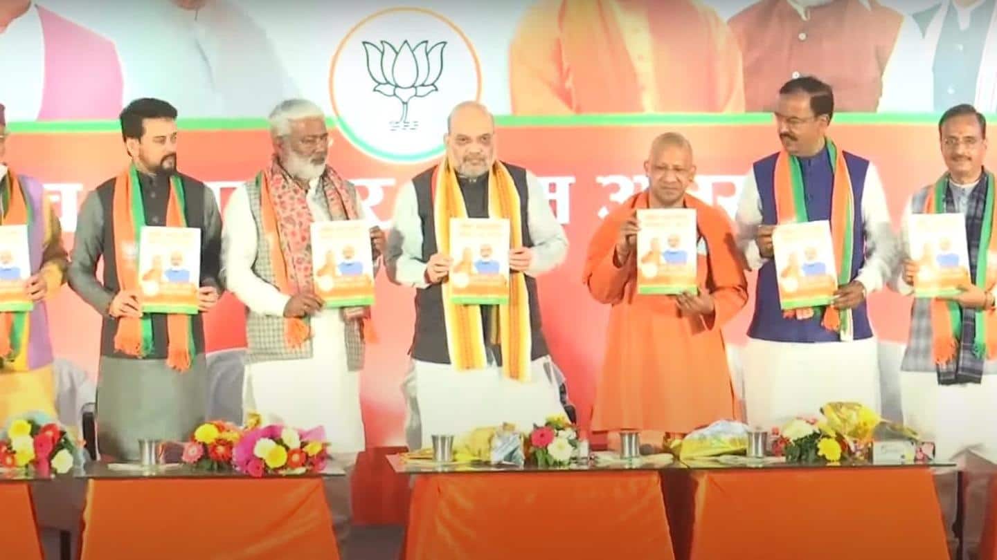 BJP promises jobs, electricity, gas in manifesto for UP elections