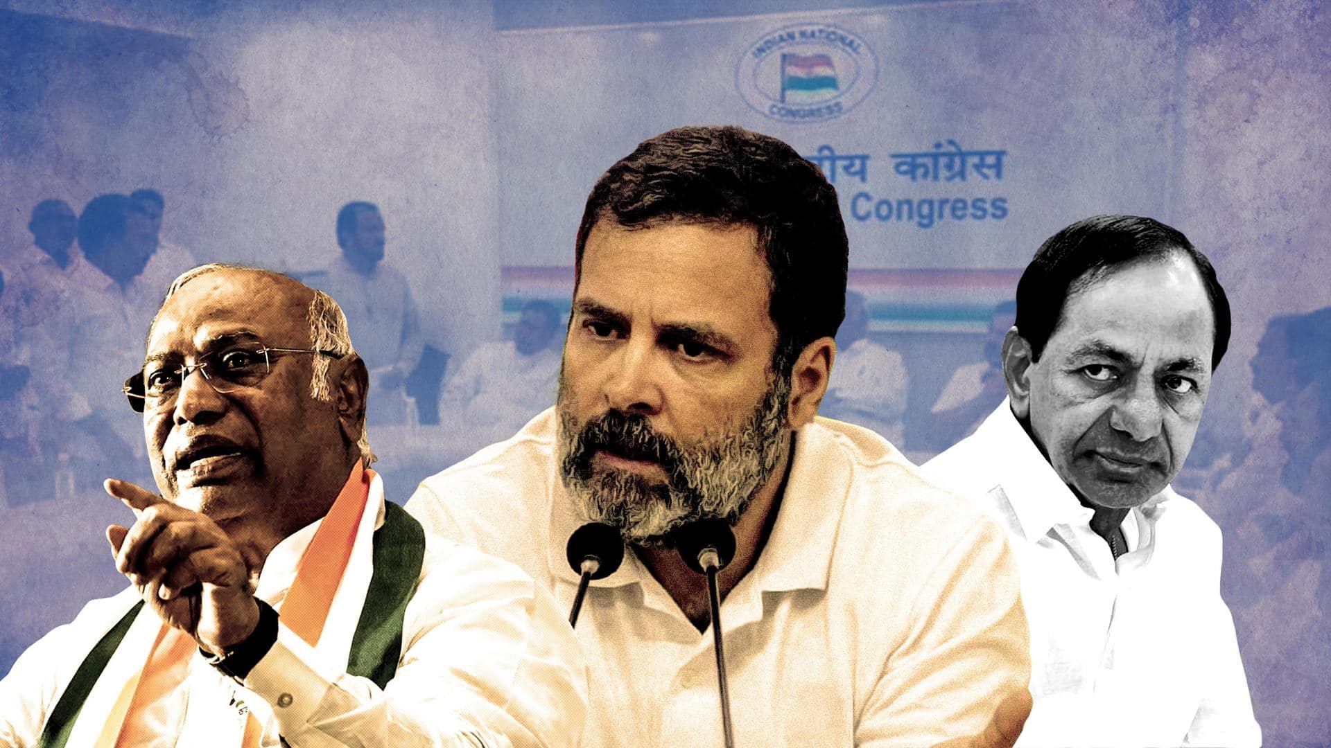 Telangana: KCR's BRS faces jolt, 12 top leaders join Congress