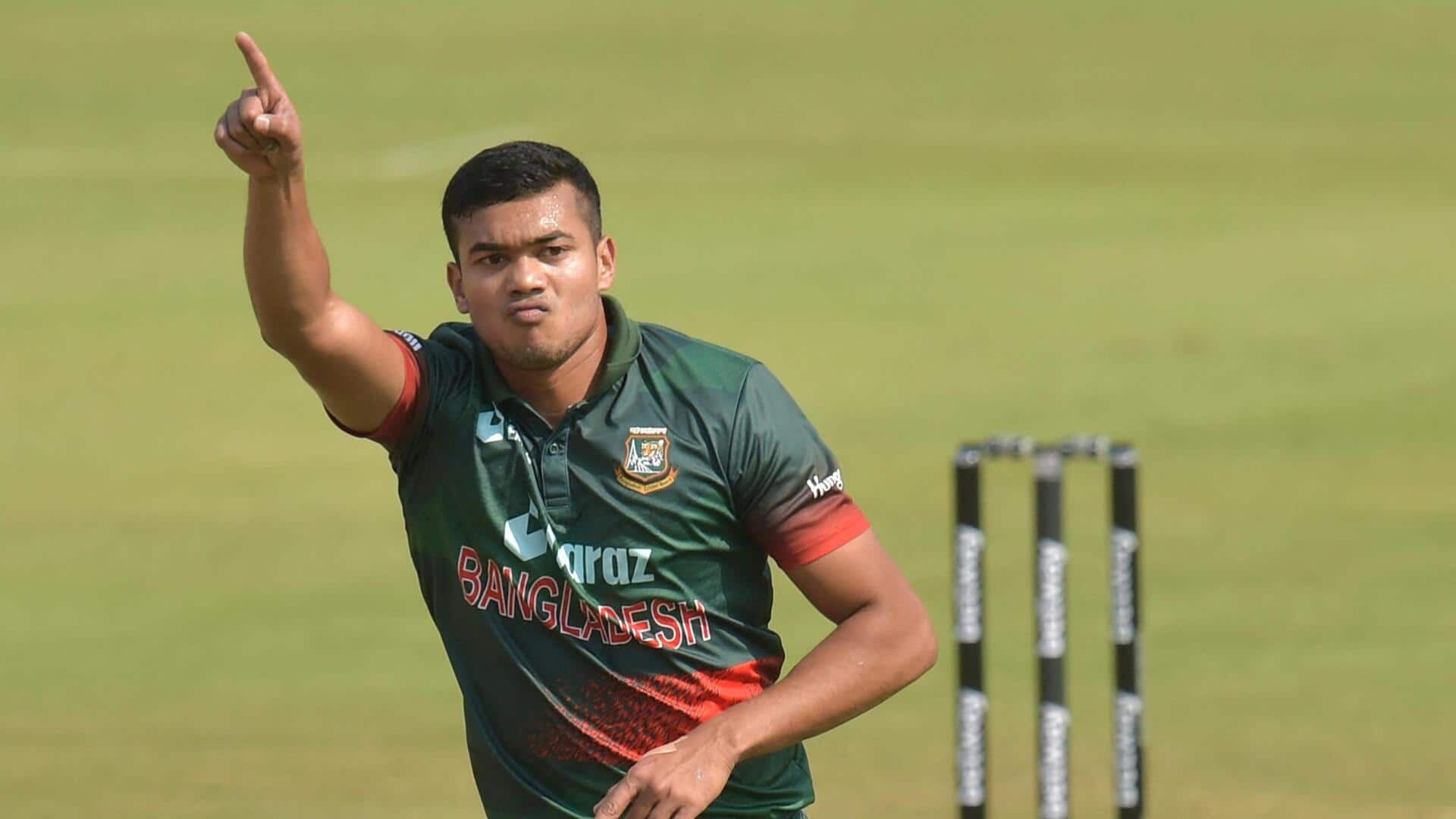 Asia Cup: Taskin Ahmed rattles Afghanistan with figures of 4/44