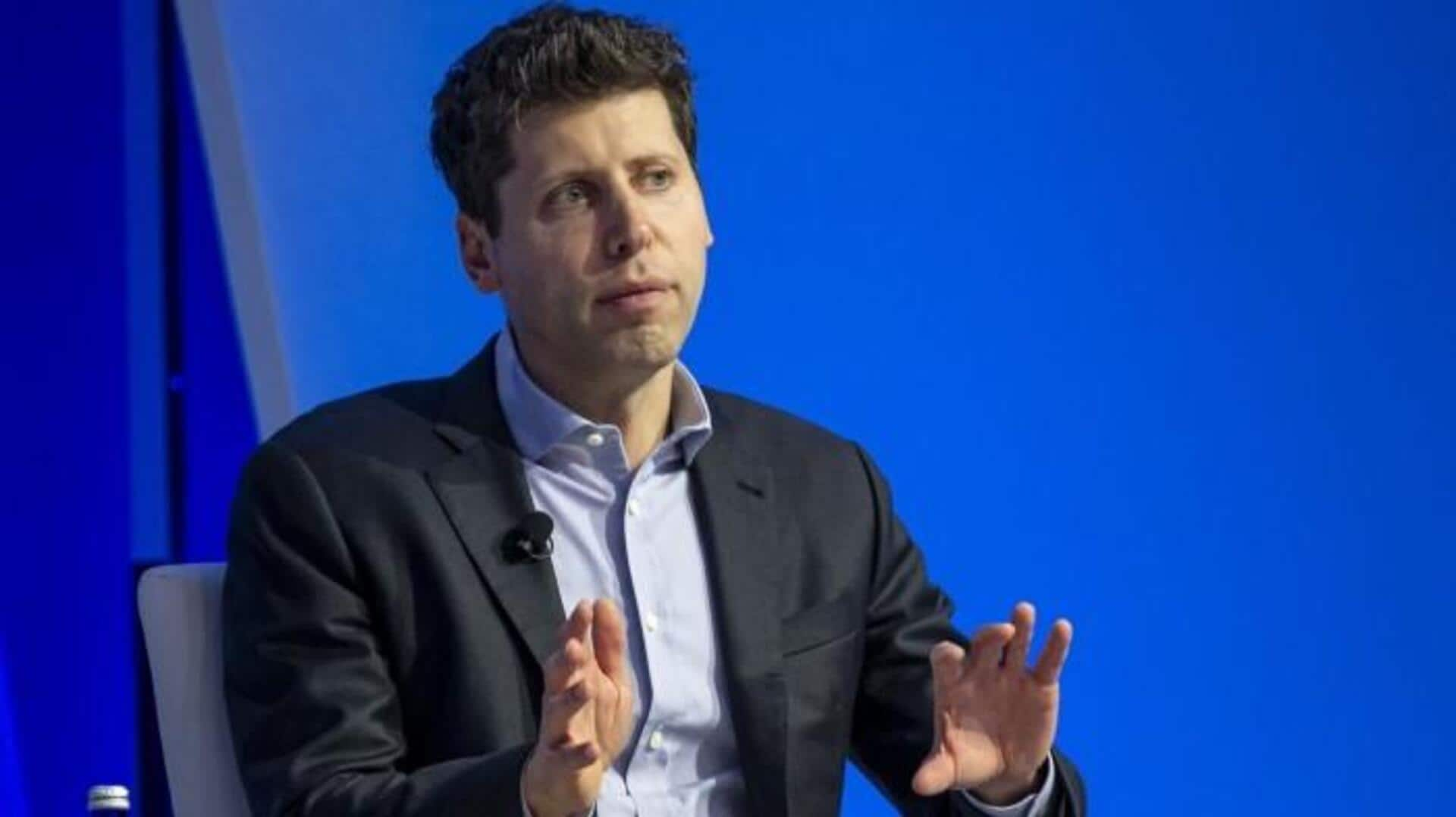 Human identification crucial amid rising AI dominance, says Sam Altman