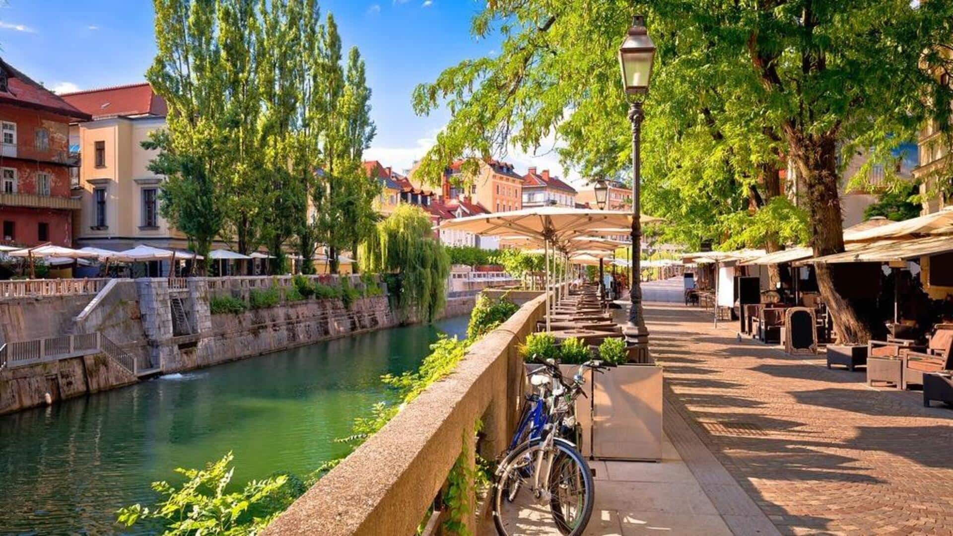 Explore Ljubljana's riverfront charms and secrets