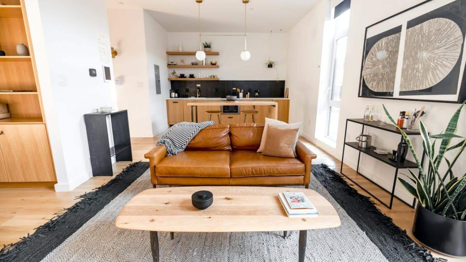 How to layer textures in your living room