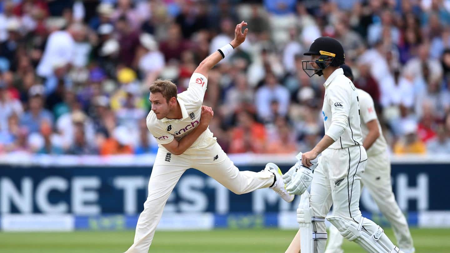 Broad dominates the scenes against Latham Broad dominates the scenes against Latham