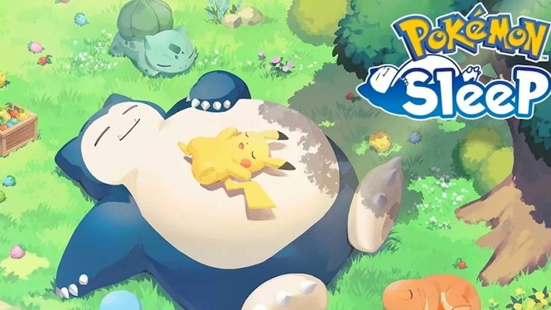 This Pokémon game involving sleep has hit 10 million downloads