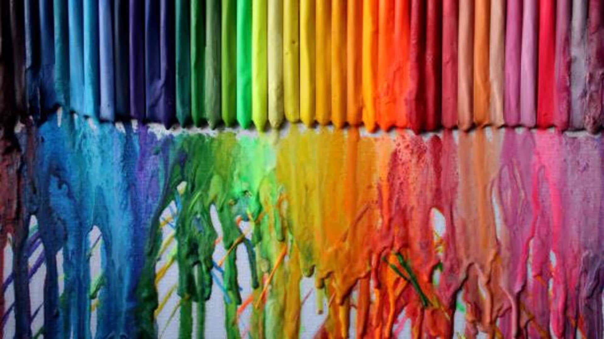 All about melting crayon art All about melting crayon art
