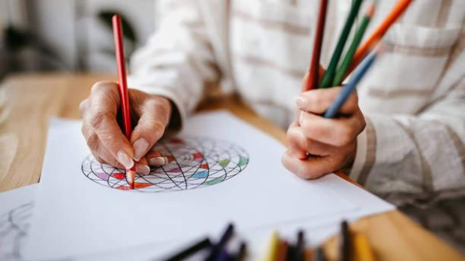 How painting mandalas can improve focus