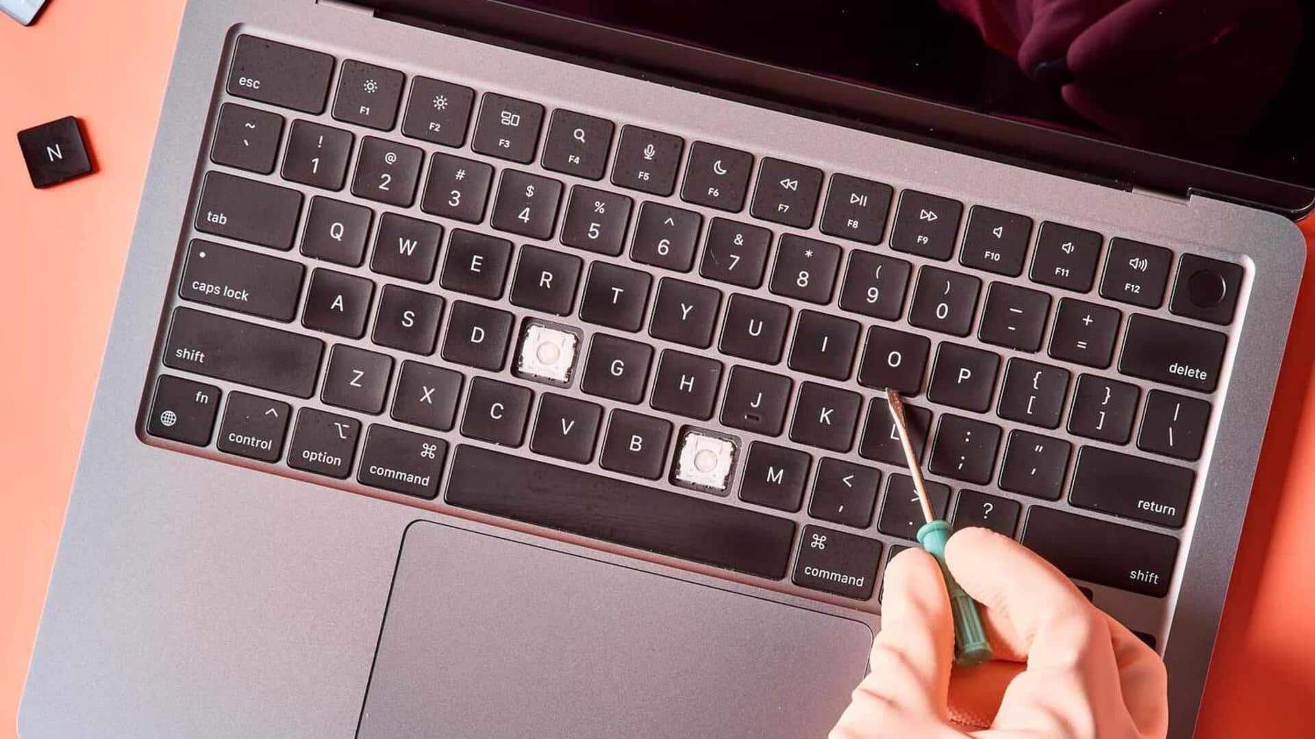 How to clean your laptop keyboard: Tips inside