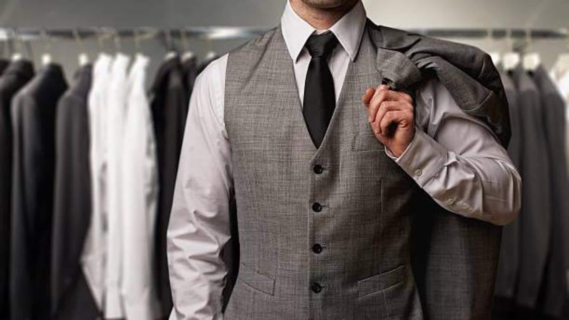 These styles go well with tailored waistcoats