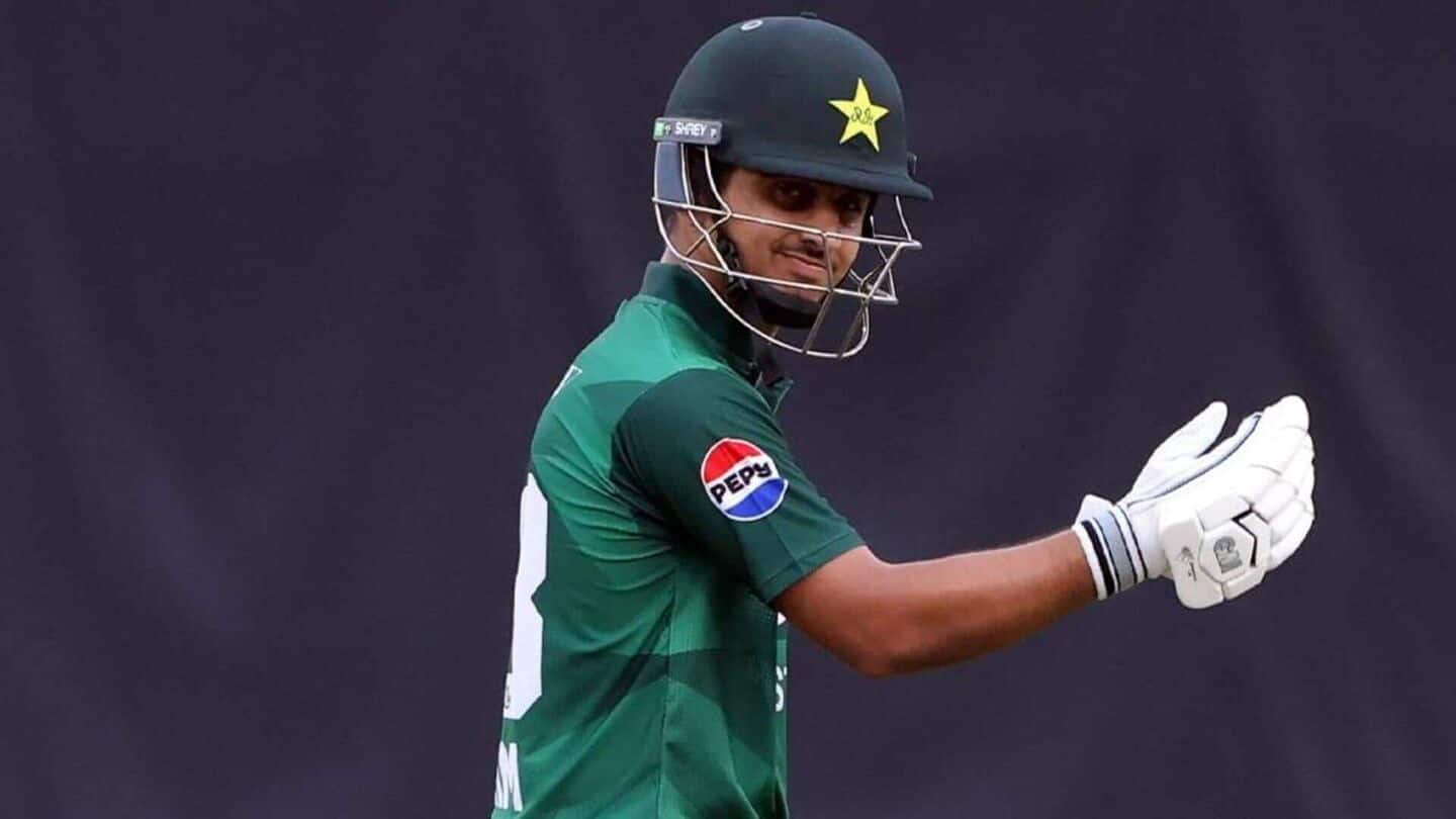 Saim Ayub equals this unwanted record of Babar Azam (T20Is) Saim Ayub equals this unwanted record of Babar Azam (T20Is)