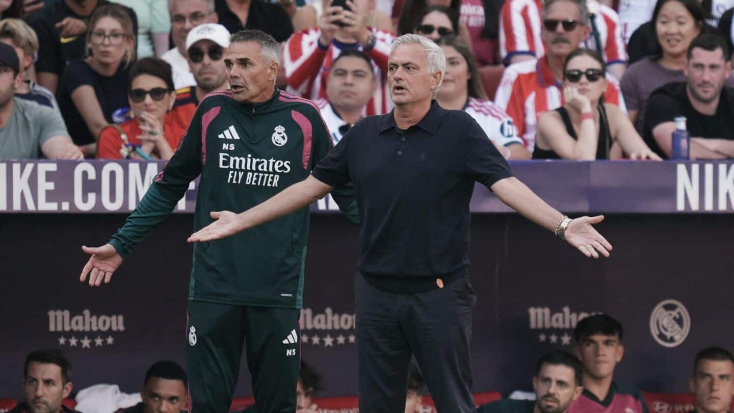 Atletico Madrid slams Jose Mourinho's derby red card rant: Details 