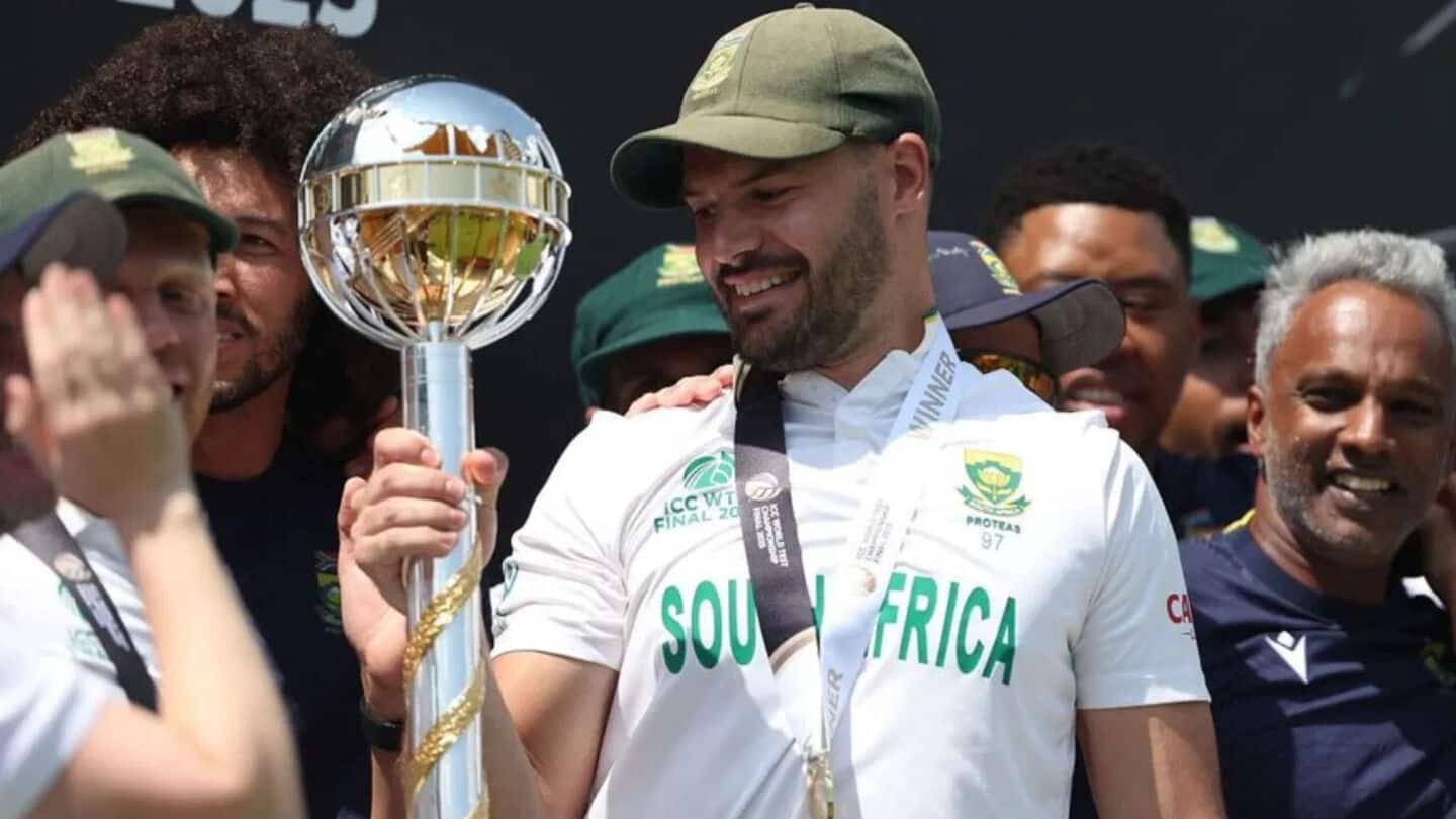 WTC final century earns Aiden Markram ICC Player-of-Month award WTC final century earns Aiden Markram ICC Player-of-Month award