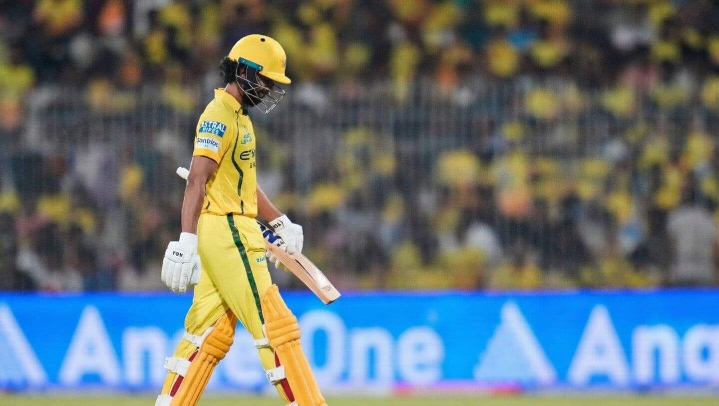IPL 2026: Gaikwad takes blame for CSK's third straight loss