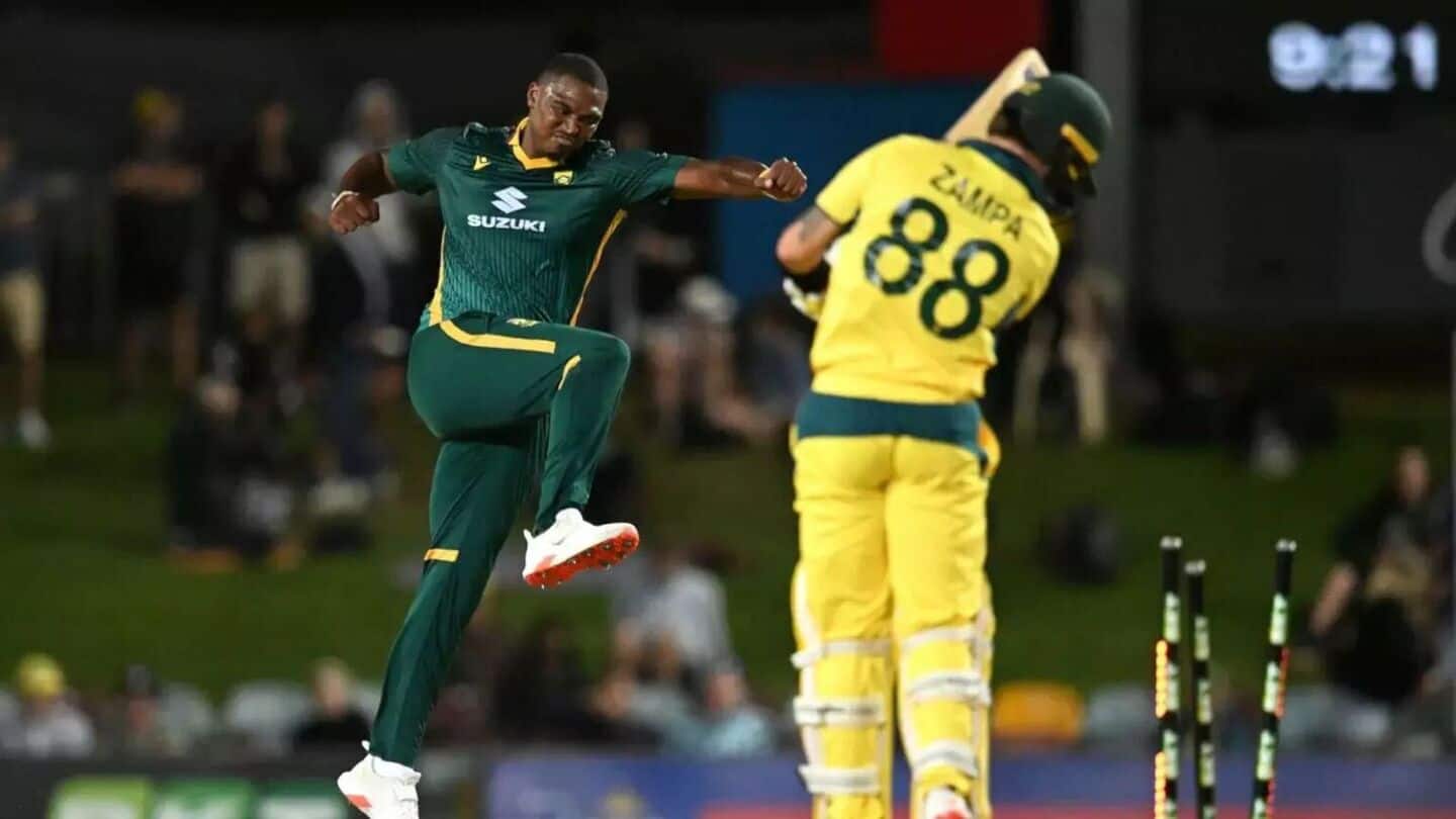 Lungi Ngidi boasts two ODI fifers vs Australia: Key stats Lungi Ngidi boasts two ODI fifers vs Australia: Key stats