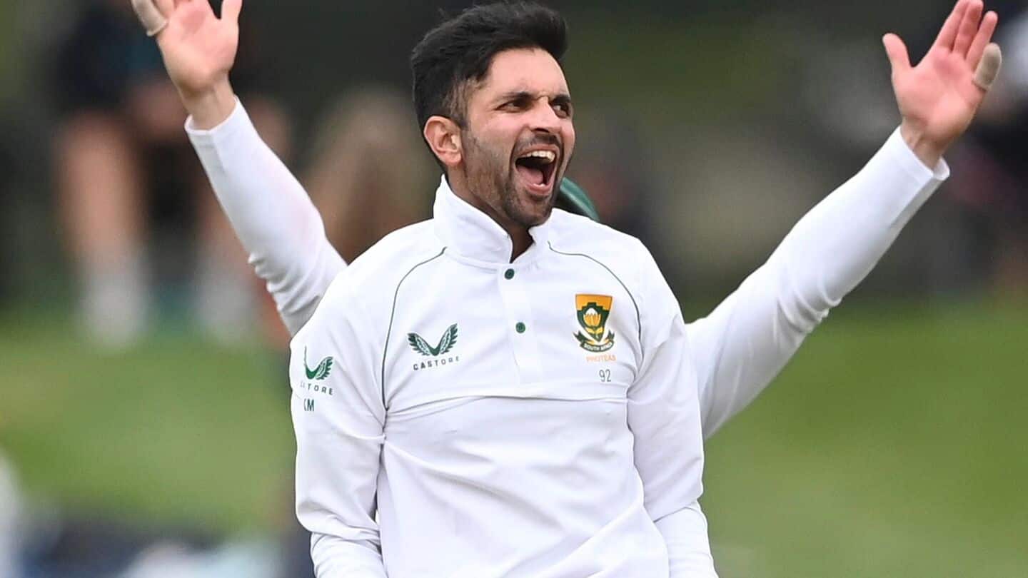 Keshav Maharaj set to script history in WTC final: Details Keshav Maharaj set to script history in WTC final: Details