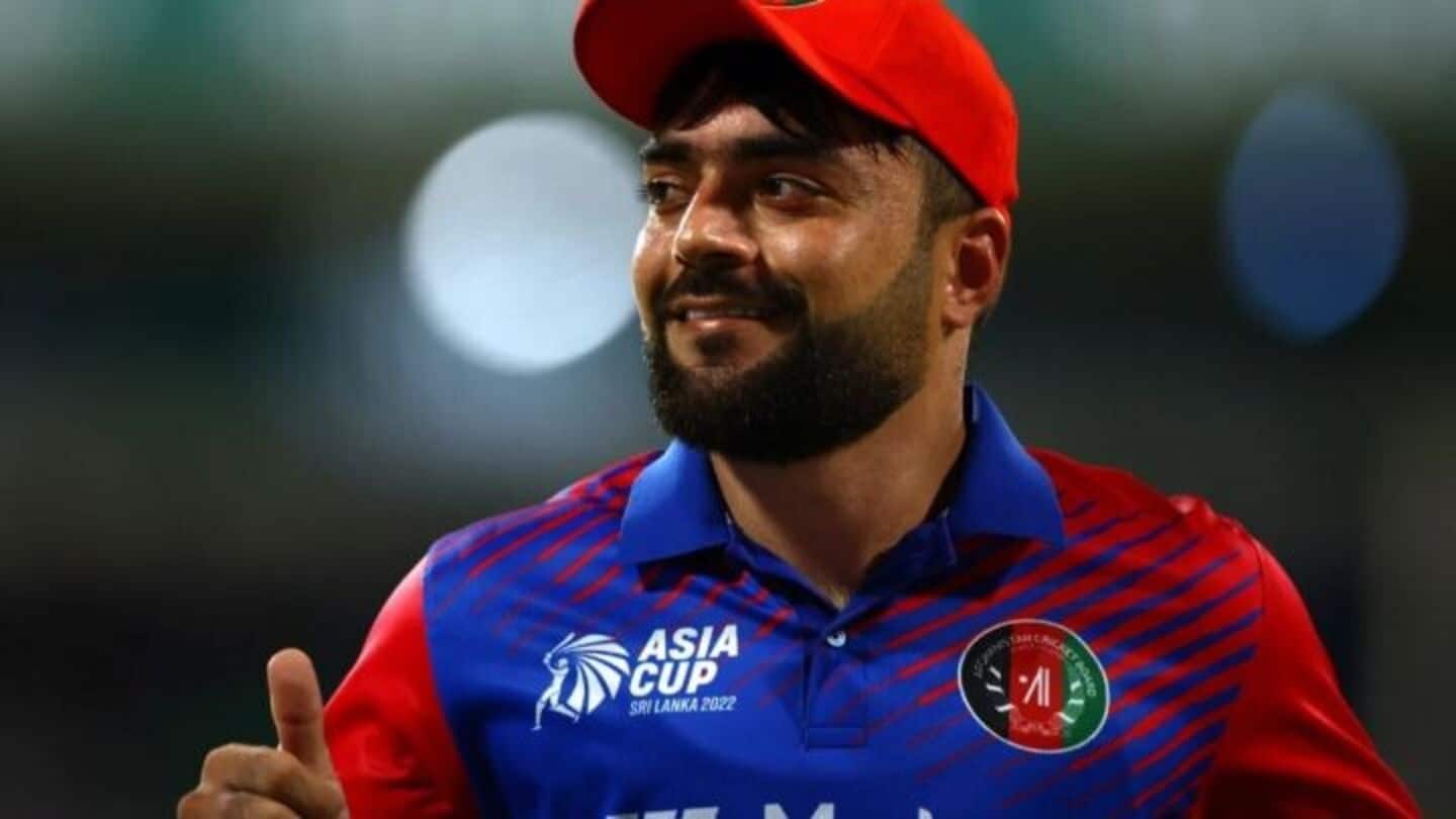 Rashid Khan named captain as Afghanistan announce Asia Cup squad Rashid Khan named captain as Afghanistan announce Asia Cup squad