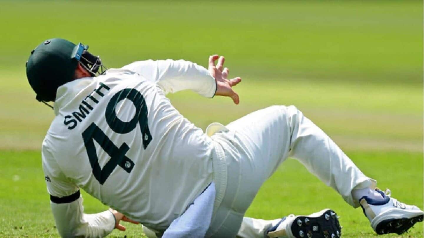 WI vs AUS: Steve Smith gives update on finger injury WI vs AUS: Steve Smith gives update on finger injury