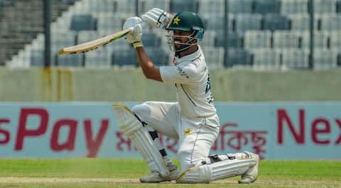 Pakistan's Abdullah Fazal hammers twin fifties on Test debut: Stats 