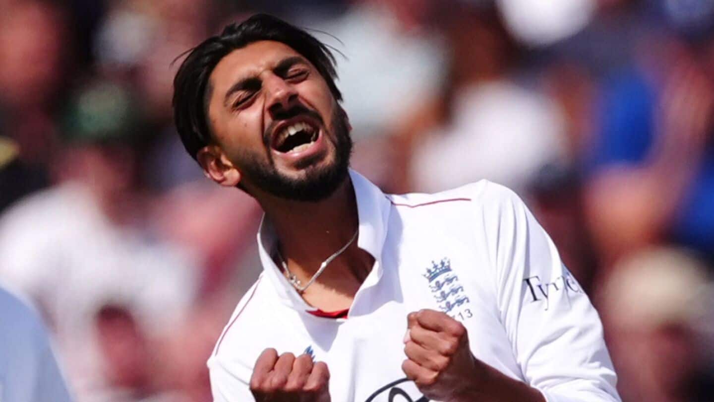 Shoaib Bashir: Youngest England bowler to reach 50 Test wickets Shoaib Bashir: Youngest England bowler to reach 50 Test wickets
