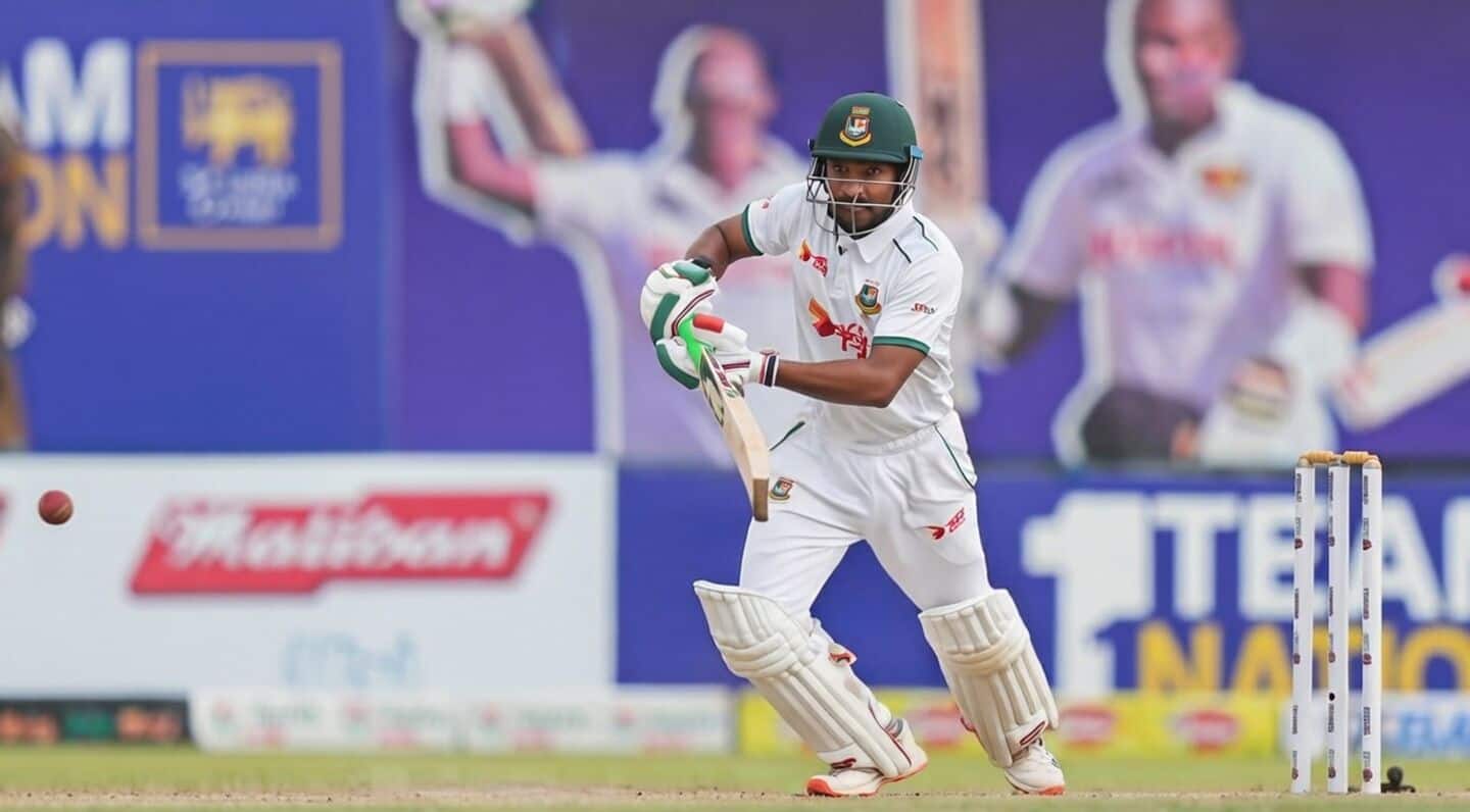 Will Najmul Hossain be available for for 1st Pakistan Test? 