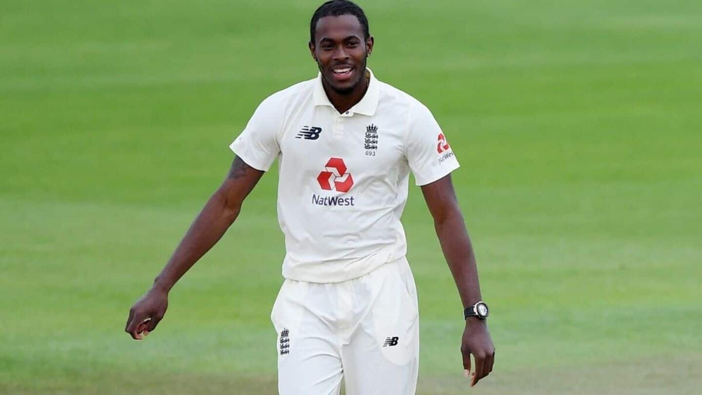 Jofra Archer averages 26.86 with ball in home Tests: Stats Jofra Archer averages 26.86 with ball in home Tests: Stats