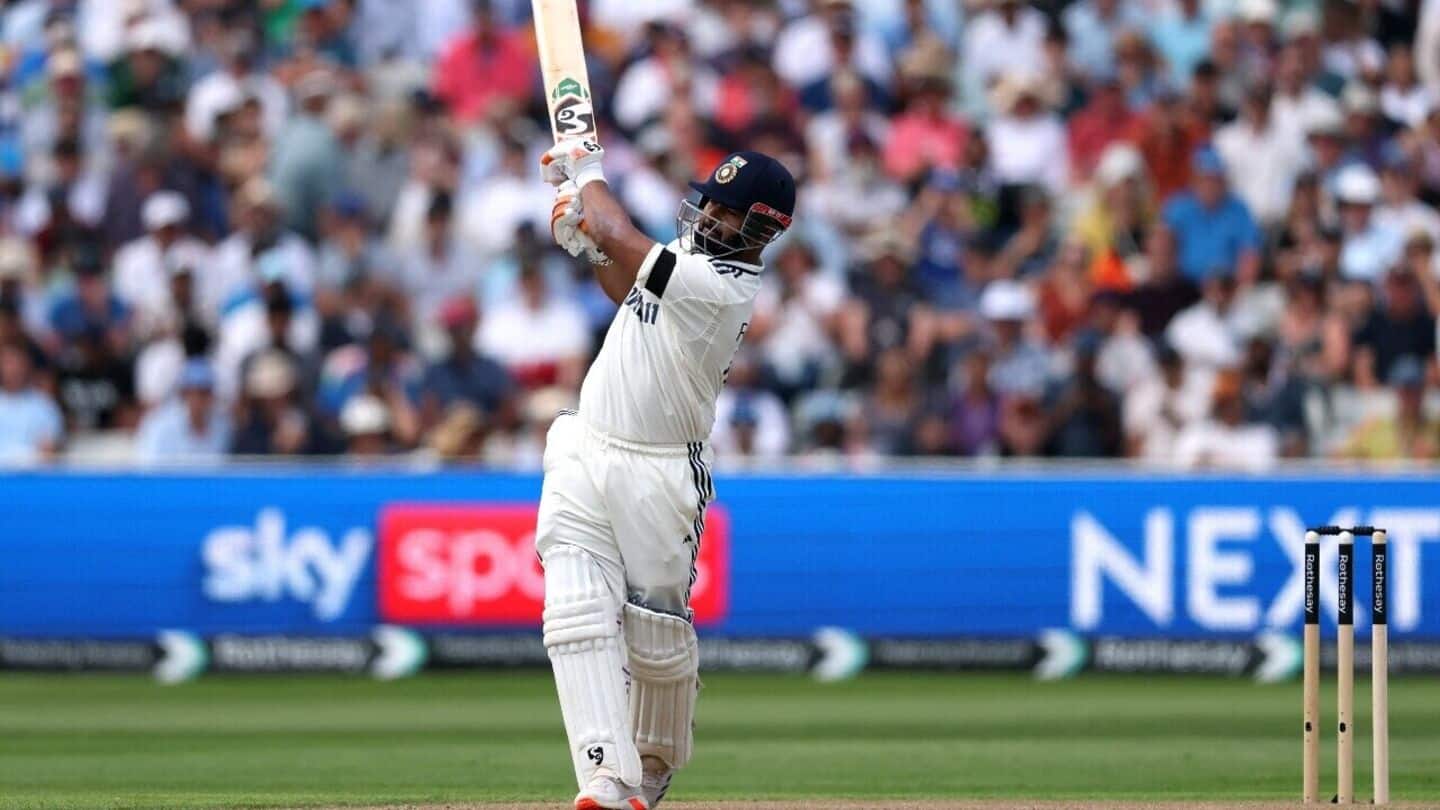 Rishabh Pant becomes batter with most Test sixes for India 