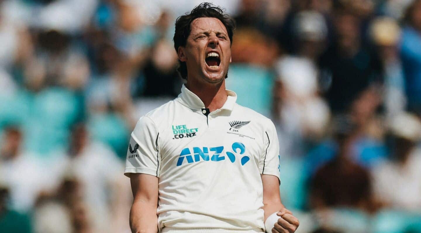 Listing NZ bowlers with best match figures against England (Tests) 