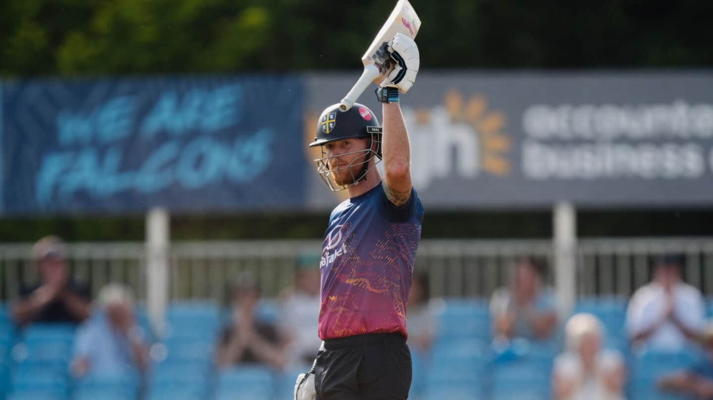 Ben Stokes slams match-winning ton on List A comeback: Stats 