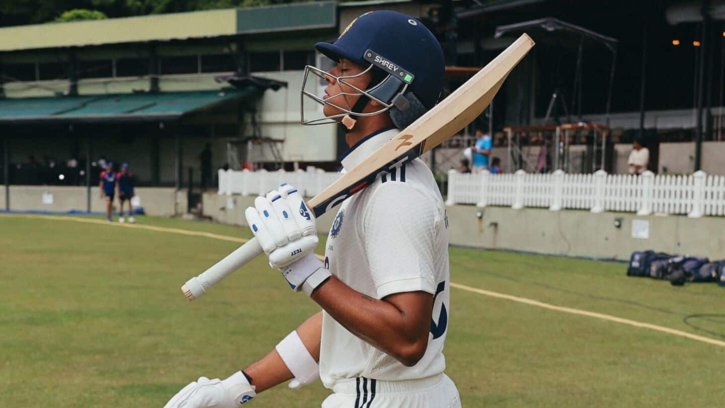 Warm-up match: Yashasvi Jaiswal dismissed for two-ball duck