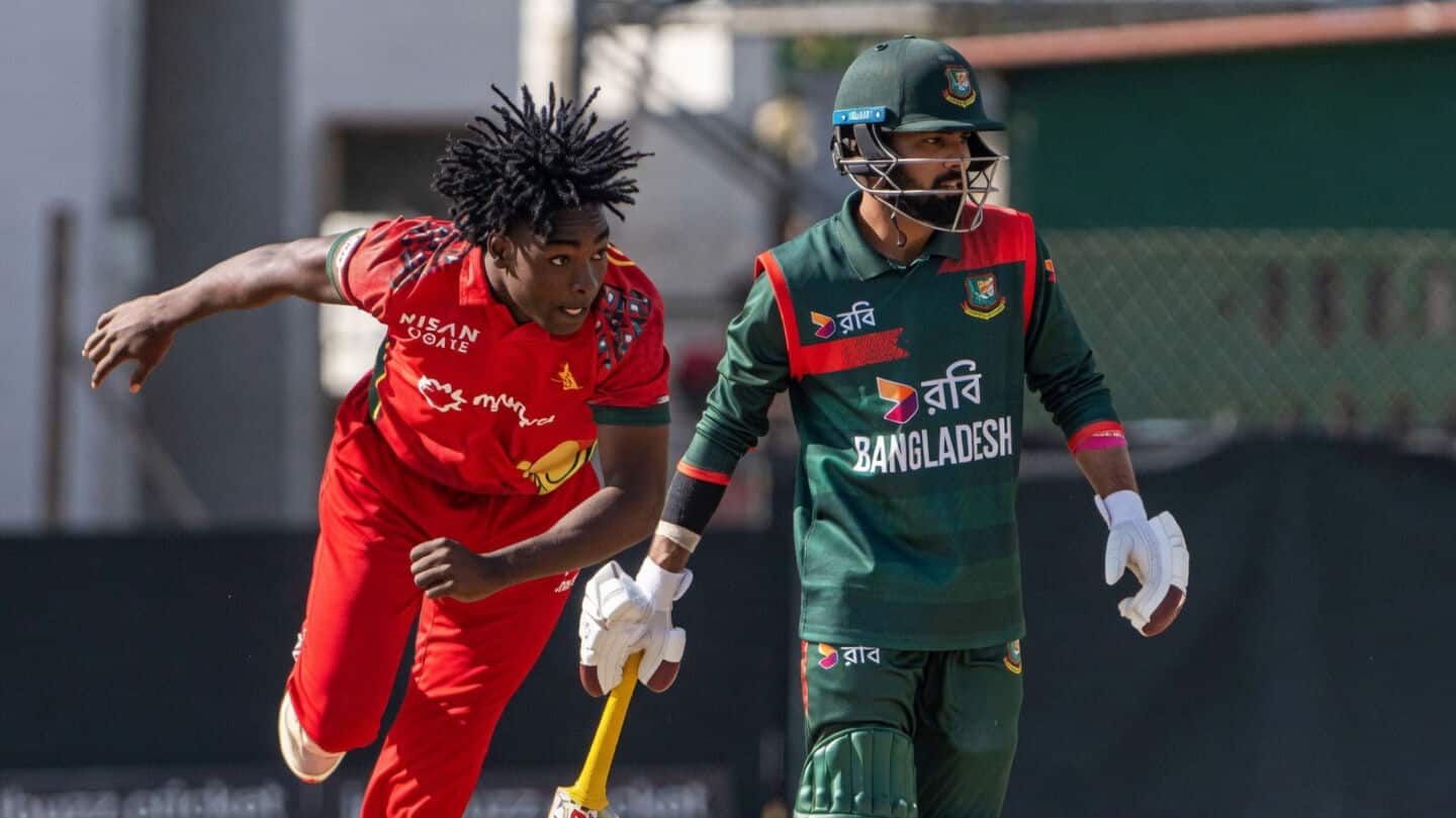Zimbabwe stun Bangladesh in 1st ODI, defend 141: Key stats 