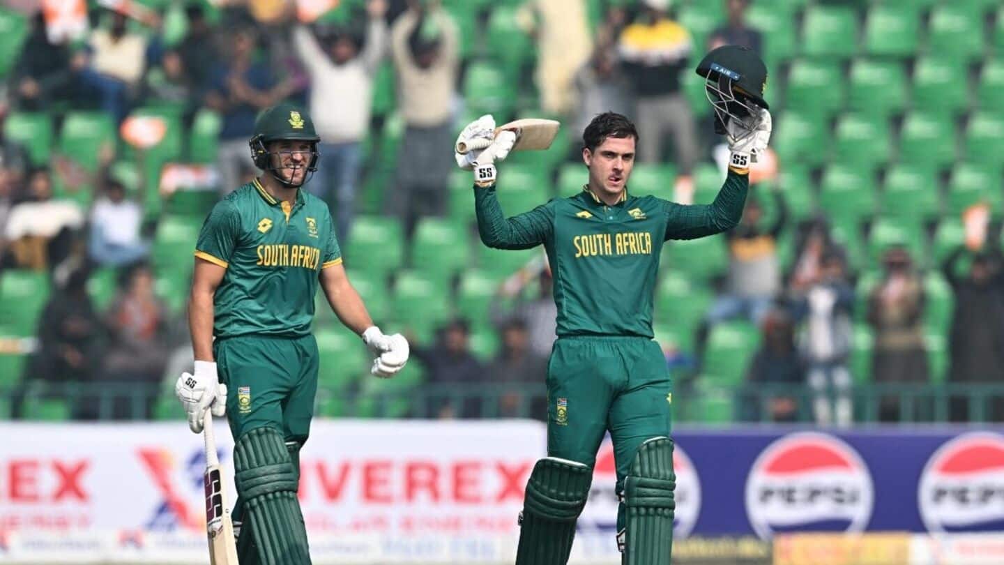 SA's Matthew Breetzke breaks this ODI record vs Australia: Details 