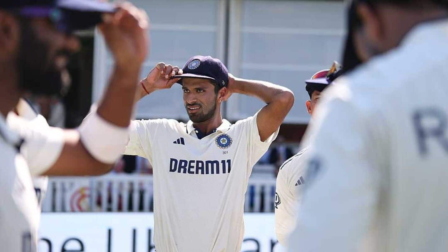 Lord's Test: India's Washington Sundar scripts history with four-wicket haul Lord's Test: India's Washington Sundar scripts history with four-wicket haul