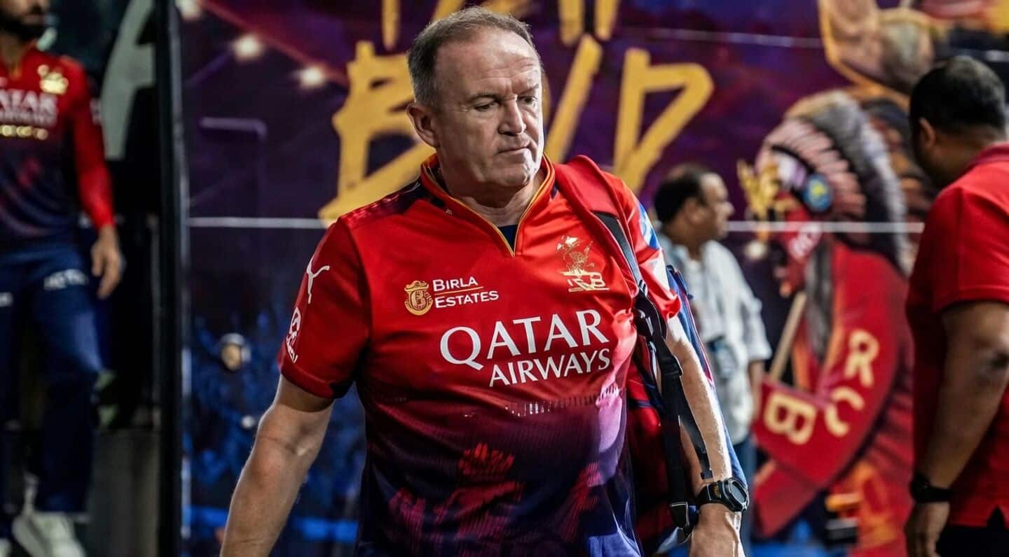RCB's Andy Flower fined for breaching IPL code of conduct