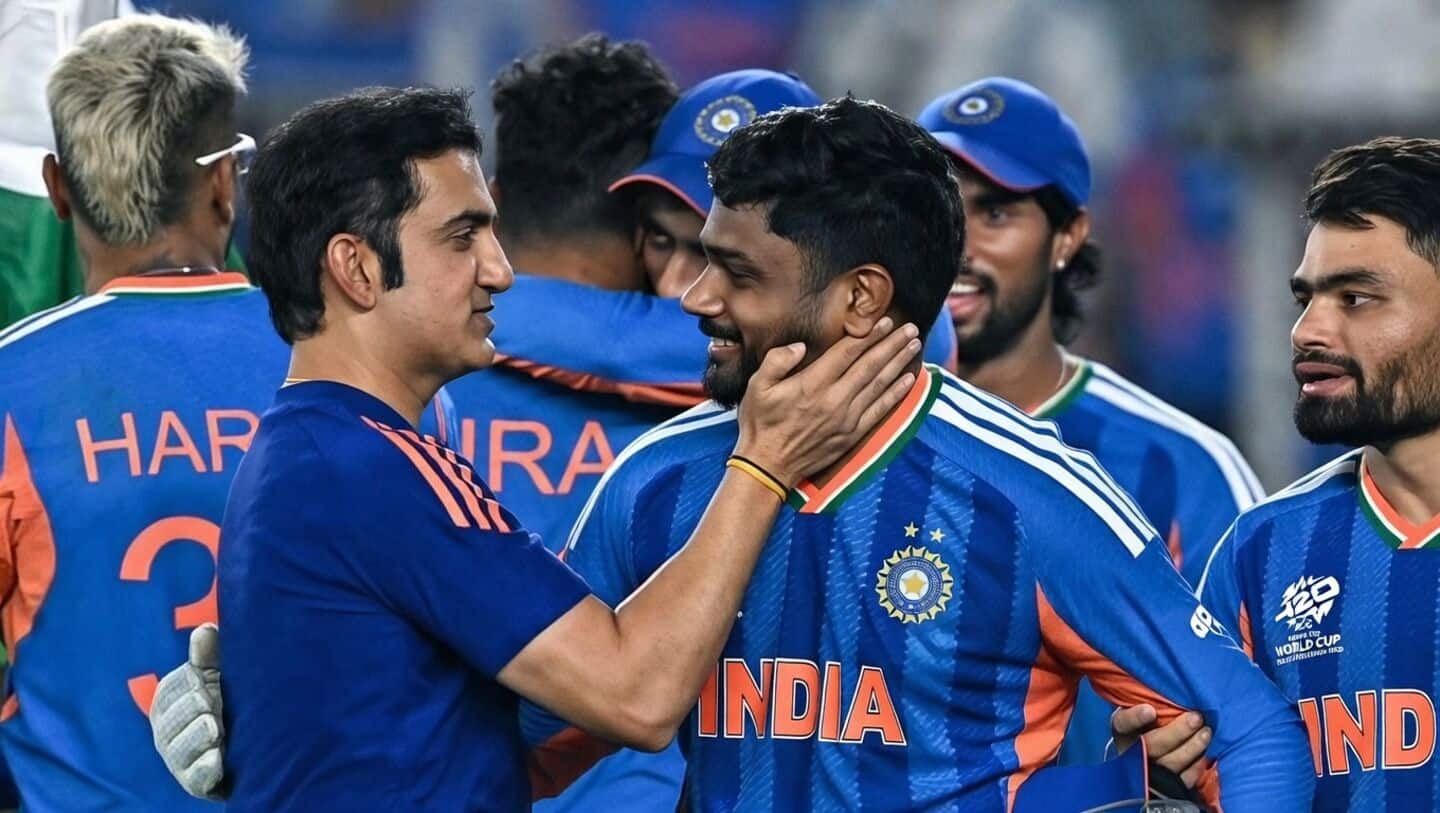 'Thought about hundred...': Sanju Samson on Gambhir's 'trophy-over-milestone' mindset