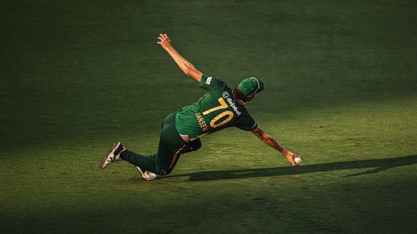 Marco Jansen's one-handed catch vs Australia sets internet ablaze: Watch