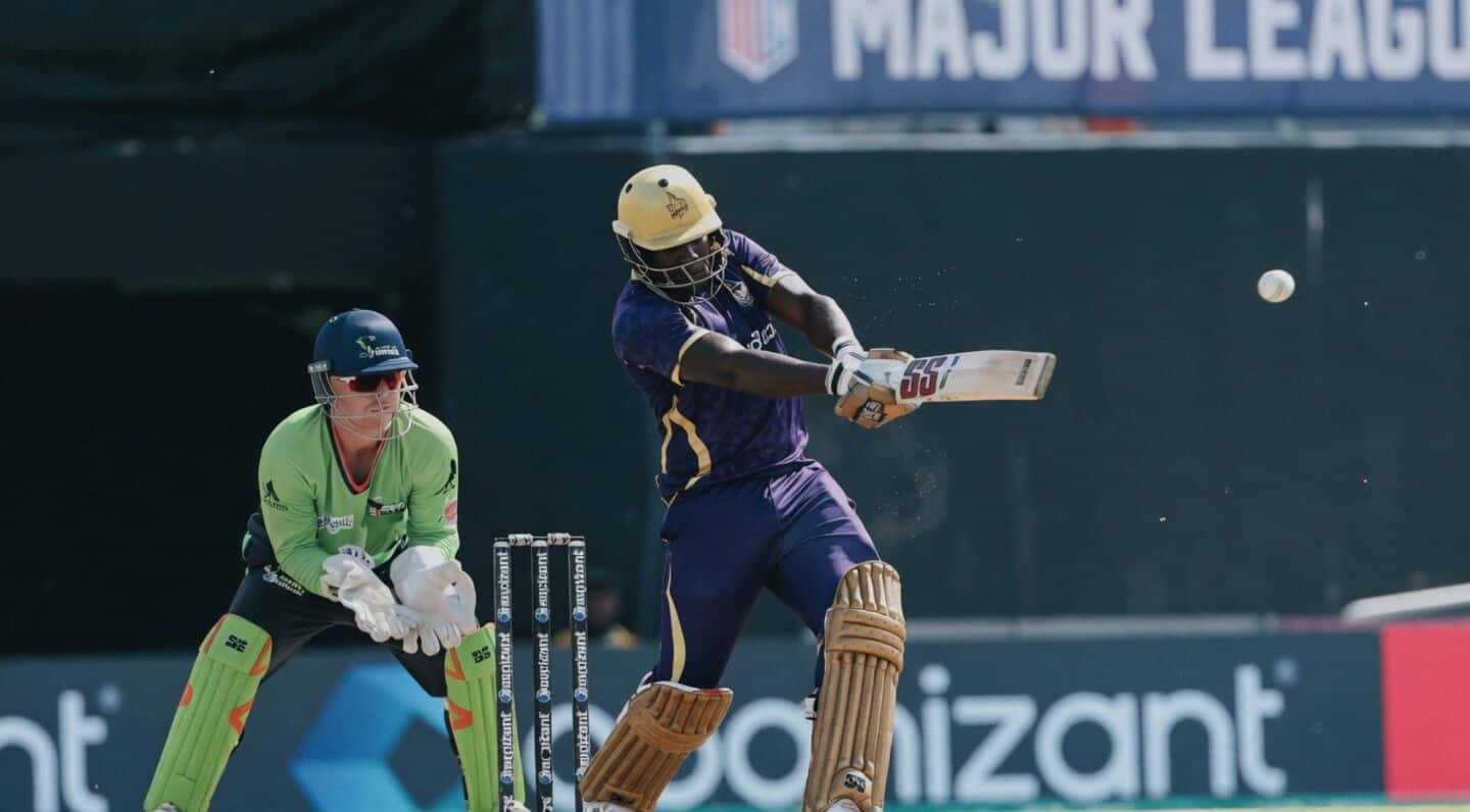 MLC: Rovman Powell hammers five sixes in an over