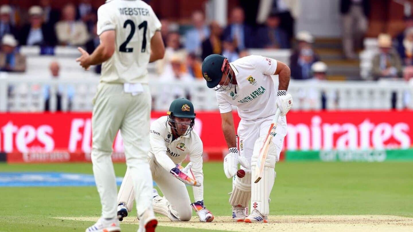 WTC final: Pat Cummins reacts as Bedingham escapes controversial dismissal WTC final: Pat Cummins reacts as Bedingham escapes controversial dismissal