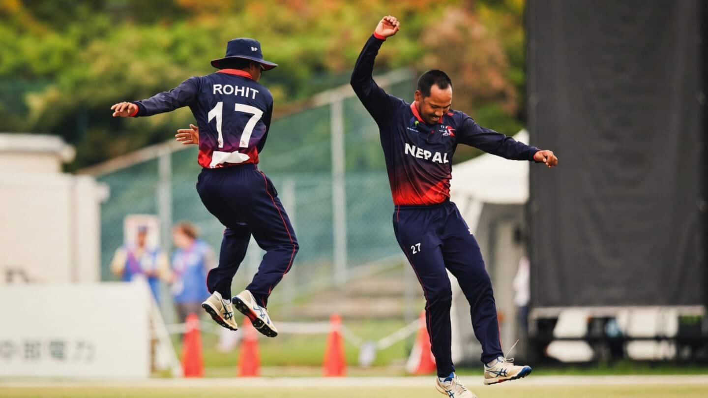 Asian Games: Nepal stun Afghanistan in men's cricket event 