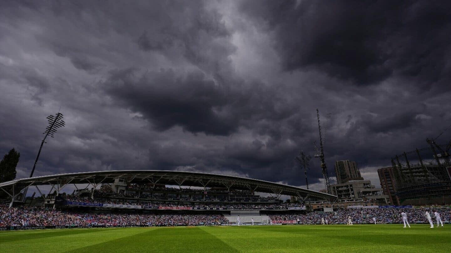 Oval Test: Will rain hamper proceedings on Day 5? Oval Test: Will rain hamper proceedings on Day 5?