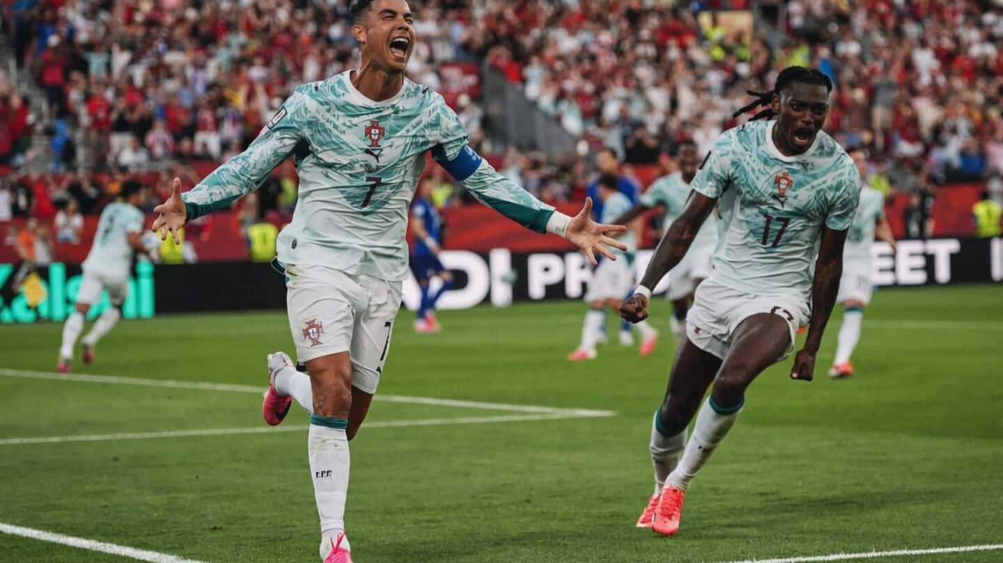 FIFA World Cup: Ronaldo becomes oldest goal-scorer in knockout stages