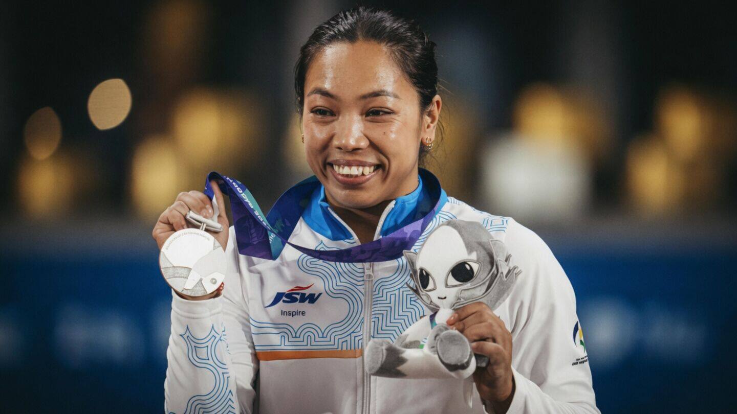 Indian weightlifter Mirabai Chanu wins maiden Asian Games medal