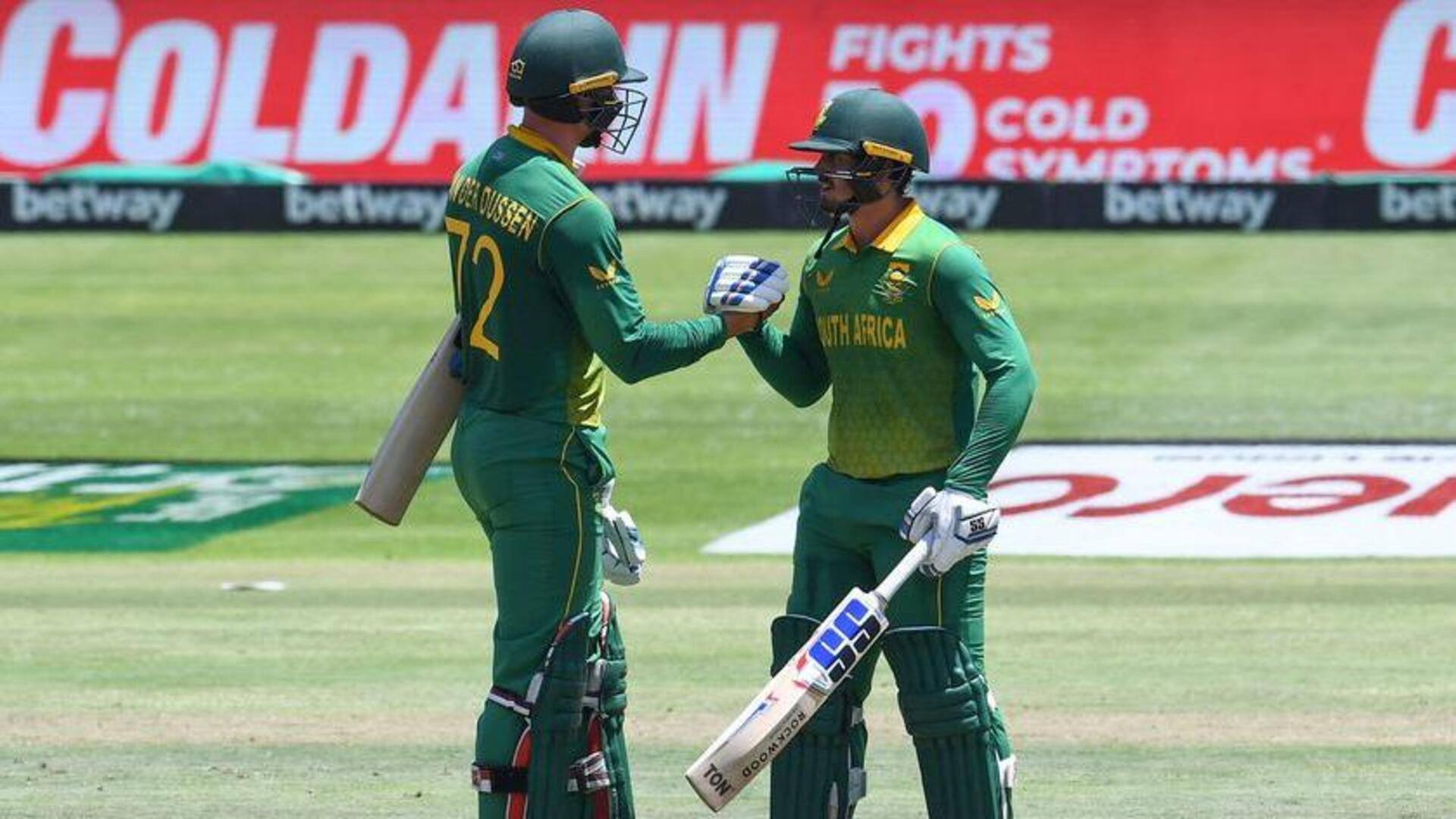 ICC World Cup: De Kock, Dussen smash these partnership records