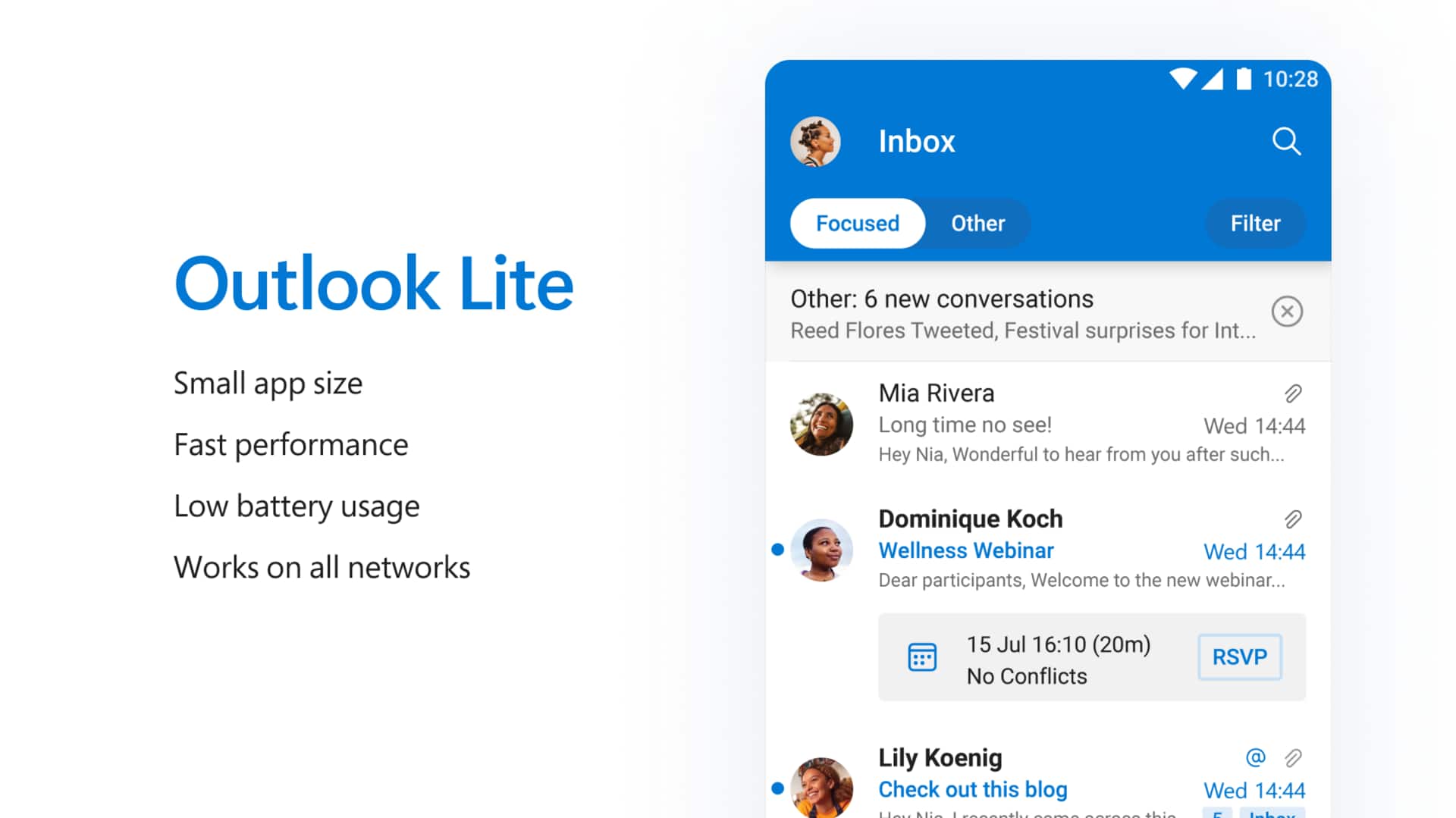 Microsoft Outlook Lite gets new features including transliteration, voice typing