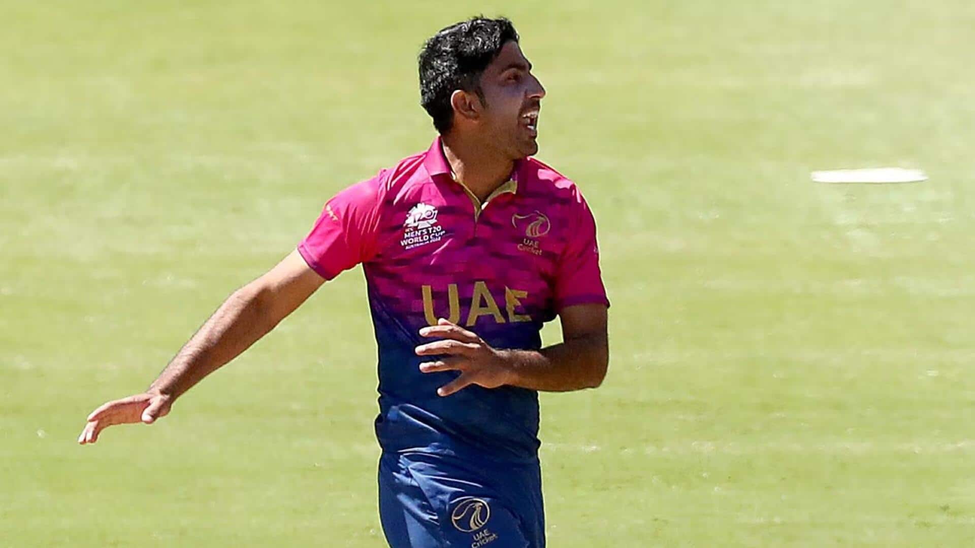 Best bowling figures for UAE in T20 Asia Cup