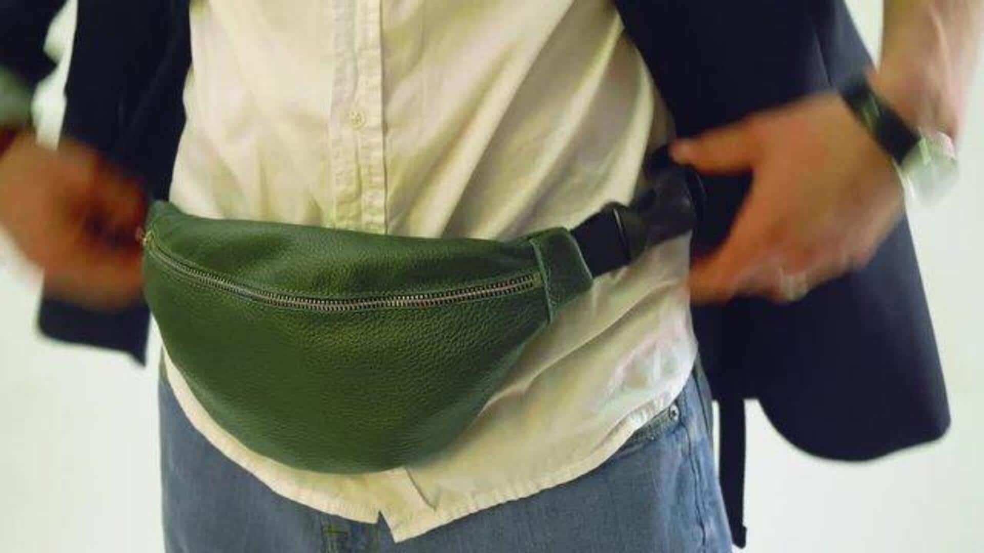 Winter accessories: How to style fanny packs 