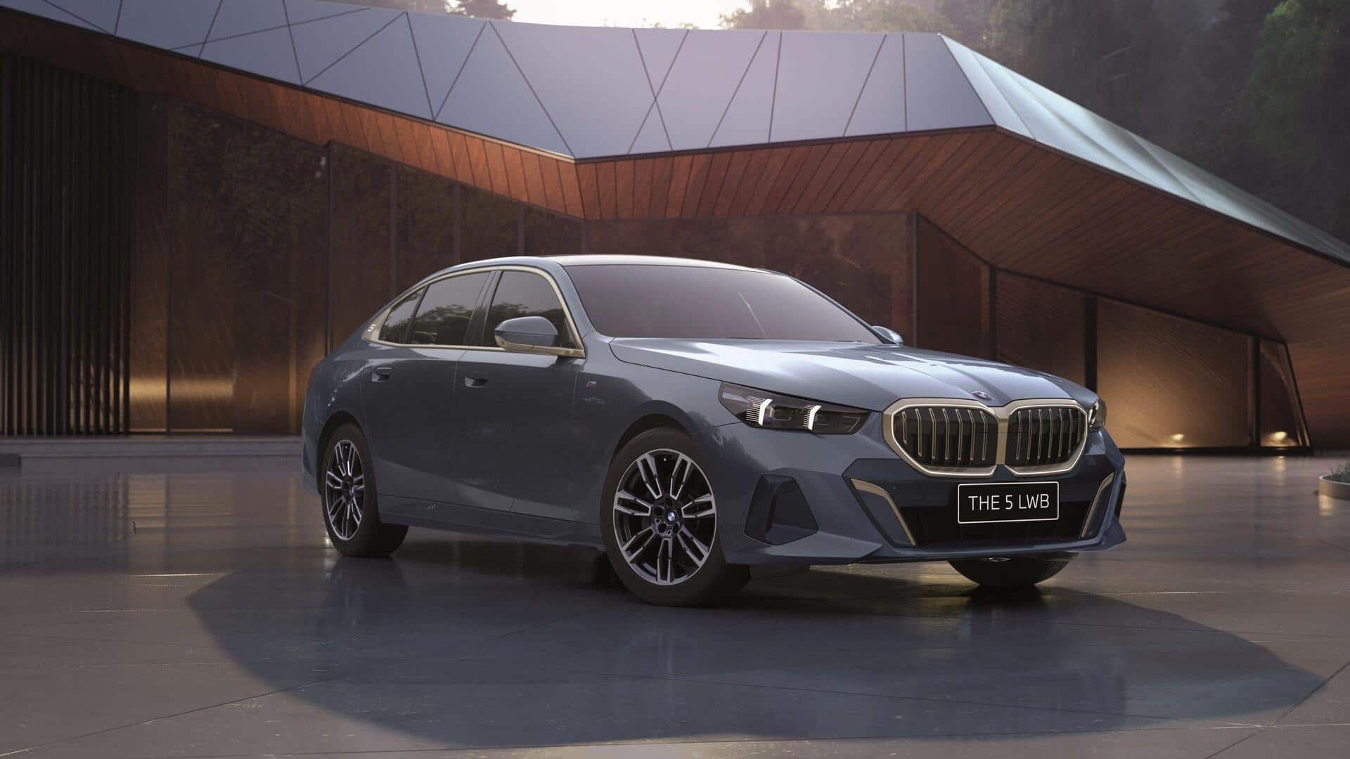BMW opens pre-bookings for new 5 Series LWB in India