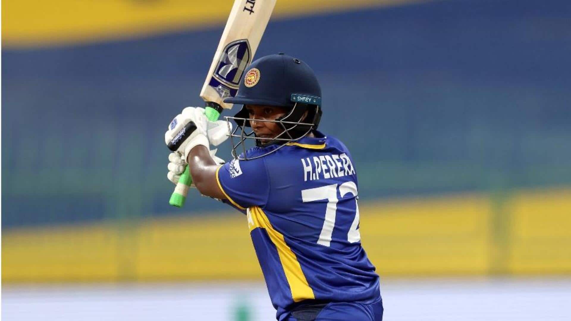 5th WT20I: Hasini Perera, Imesha Dulani hammer fifties vs India
