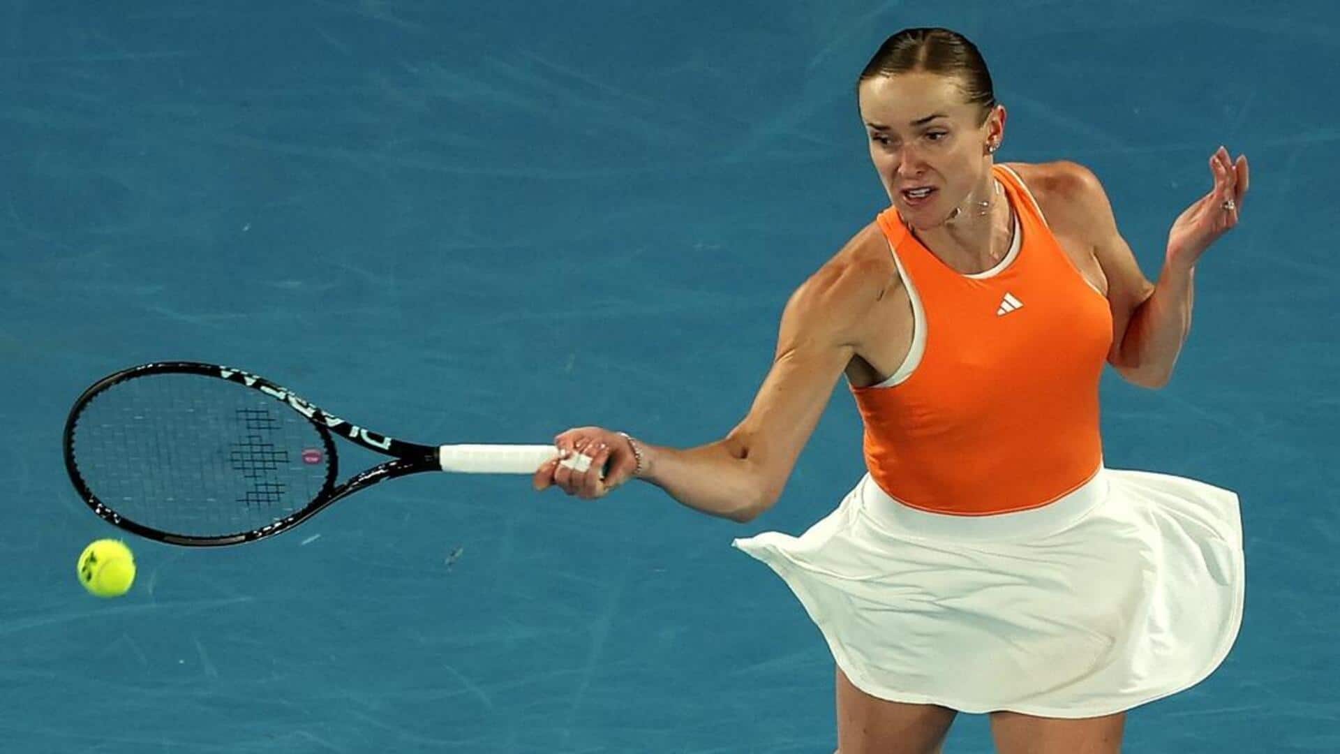 Elina Svitolina downs Mirra Andreeva to reach AO 2026 quarters