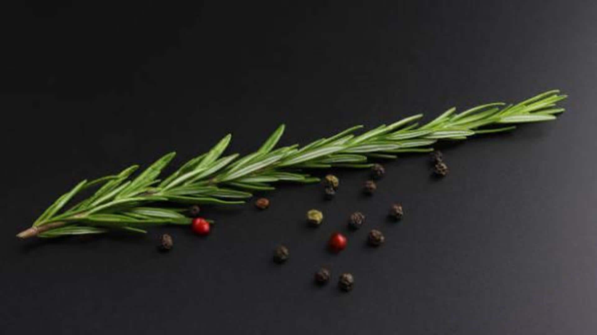 Elevate any dish with rosemary and black pepper 