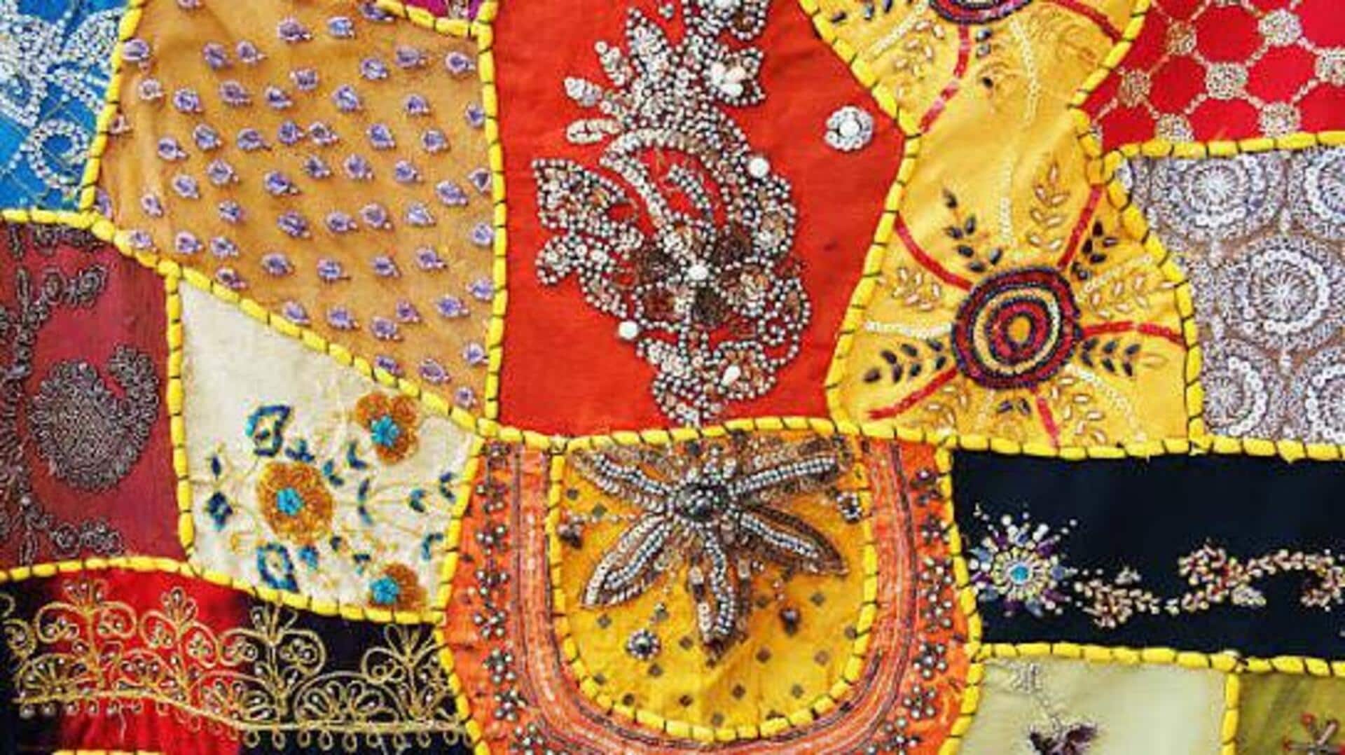 What is applique art?
